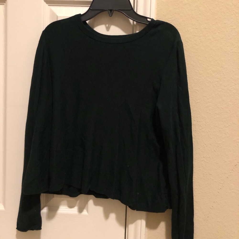 Green sweater